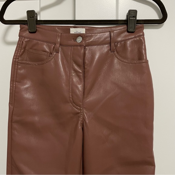 Aritzia Wilfred Melina Cropped Pant Size 4 Short - Picture 4 of 10